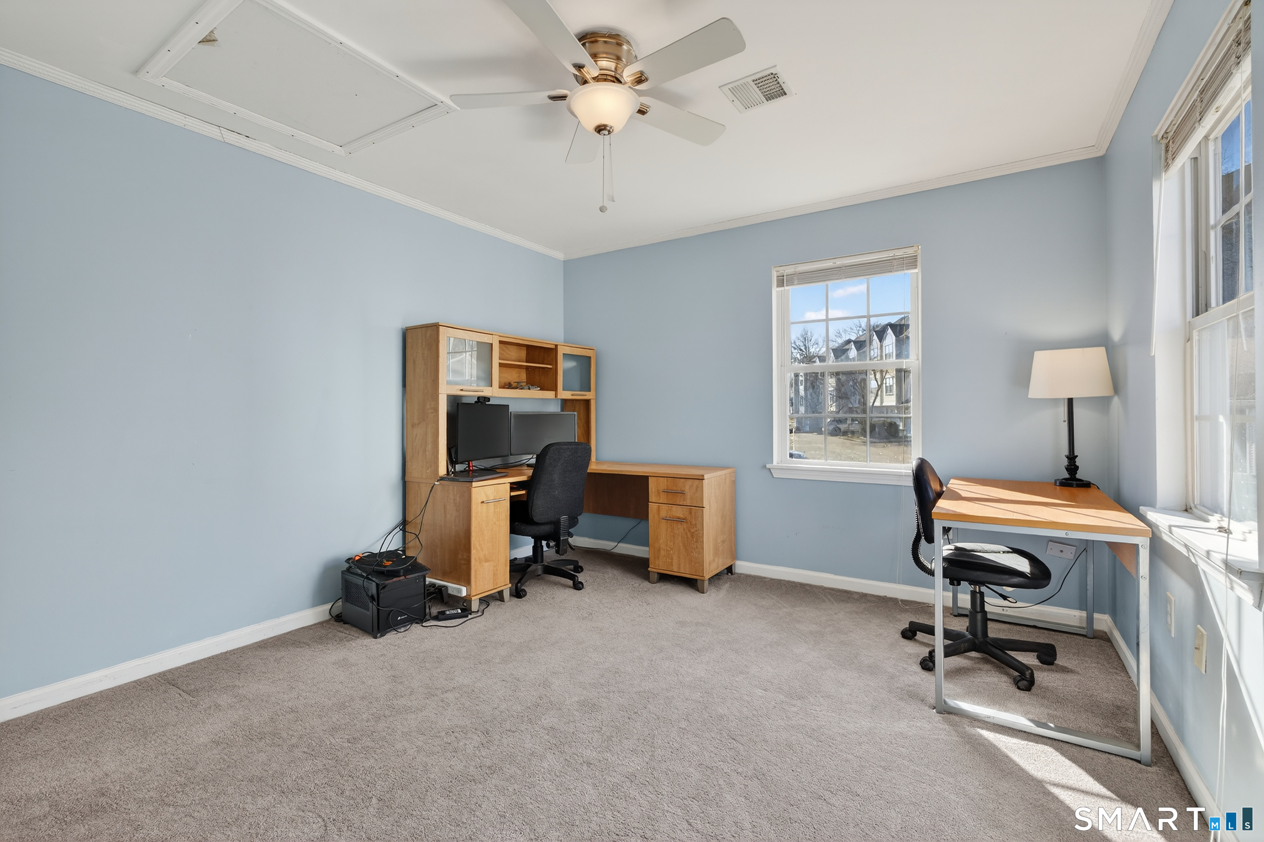 2390 State Street, Unit L17C Hamden, CT 06517 - Photo 18 of 23 a view of a workspace with furniture and a window