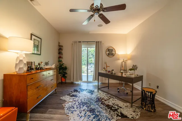 a view of a center kitchen island furniture and windows