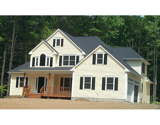 Lot 4 Manor Ridge Charlton, MA 01507 - Photo 1 of 1 a black and white photo of a house