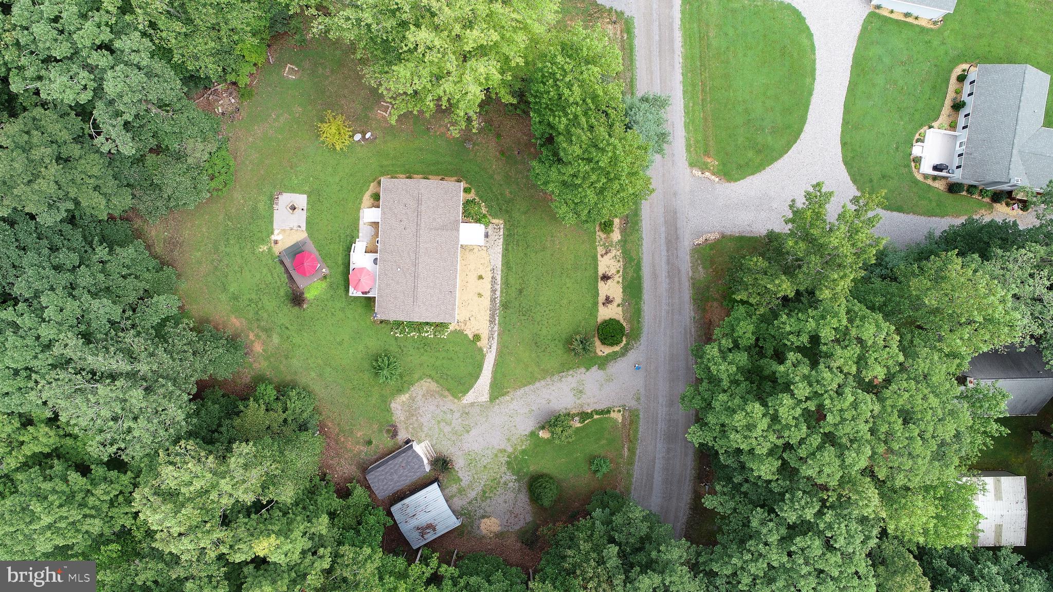 104 Privacy Road Bumpass, VA 23024 - Photo 64 of 81 Arial View of Home and Property