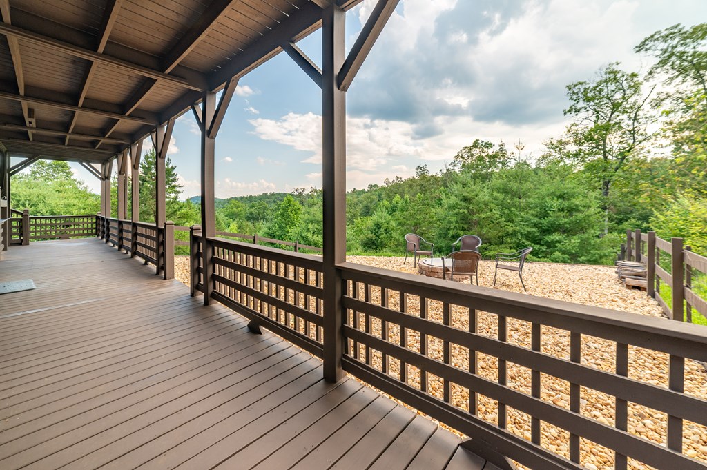 730 Dillon Oaks Drive Murphy, NC 28906 - Photo 36 of 38 a view of a porch with wooden floor
