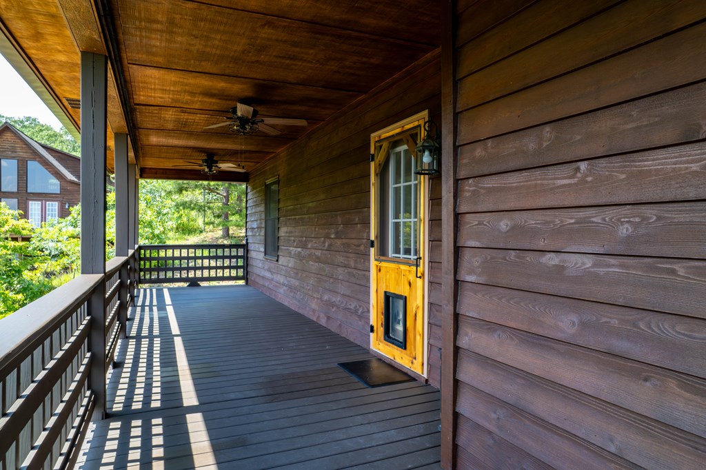 730 Dillon Oaks Drive Murphy, NC 28906 - Photo 7 of 38 a view of swimming pool from a balcony