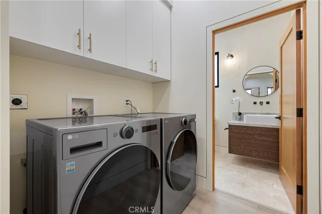 a spacious bedroom with a bed and a table