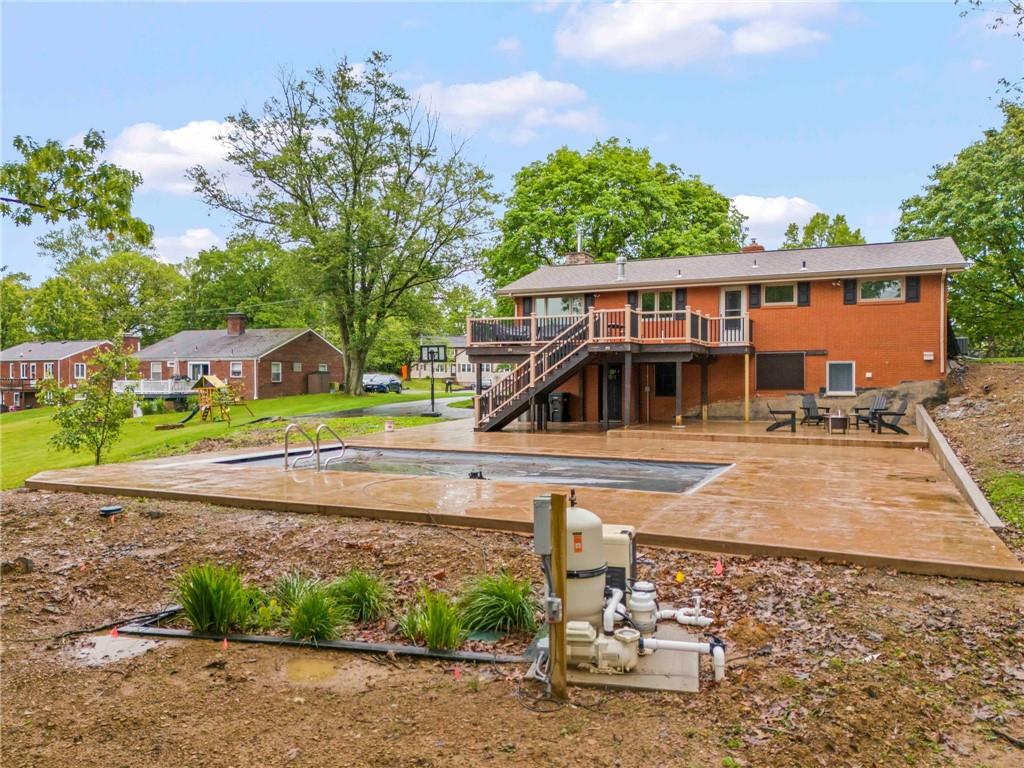 857 East McMurray Road Venetia, PA 15367 - Photo 34 of 37 a view of a house with a yard and sitting area