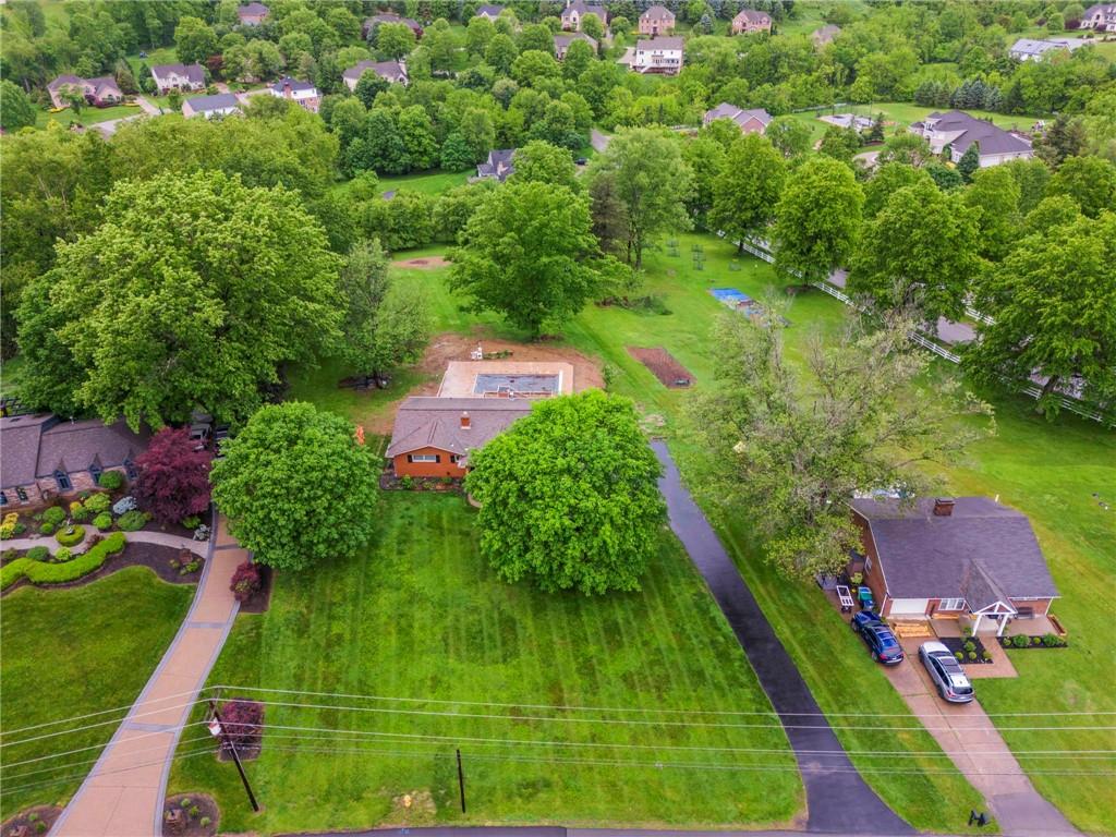 857 East McMurray Road Venetia, PA 15367 - Photo 4 of 37 an aerial view of a pool