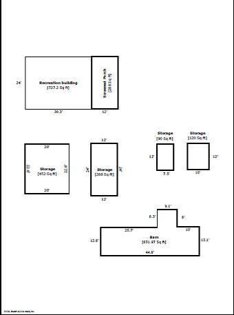 2446 Ridgeway Road Lugoff, SC 29078 - Photo 21 of 21 Other property Bldgs Schematic