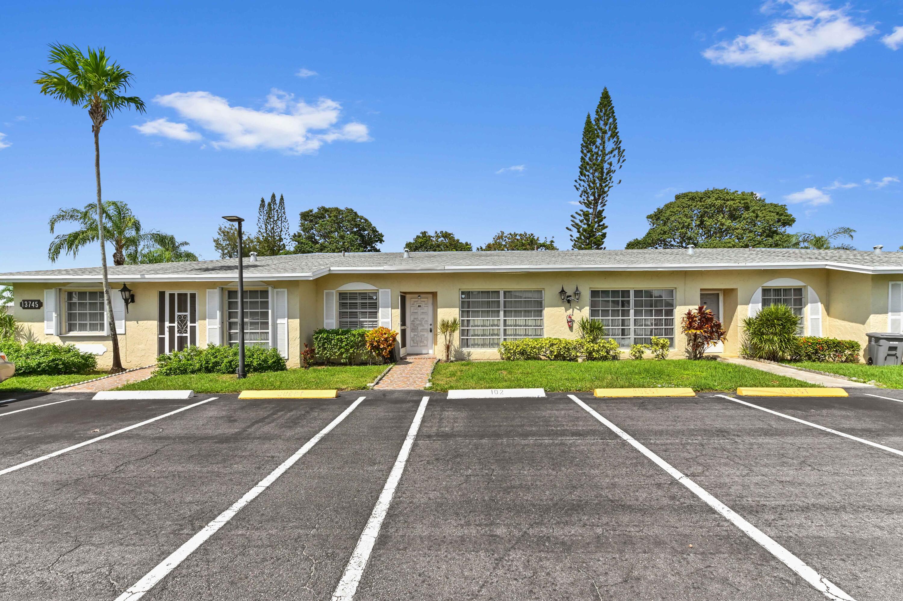 13745 Flora Place, Unit B Delray Beach, FL 33484 - Photo 2 of 28 01 Front 01