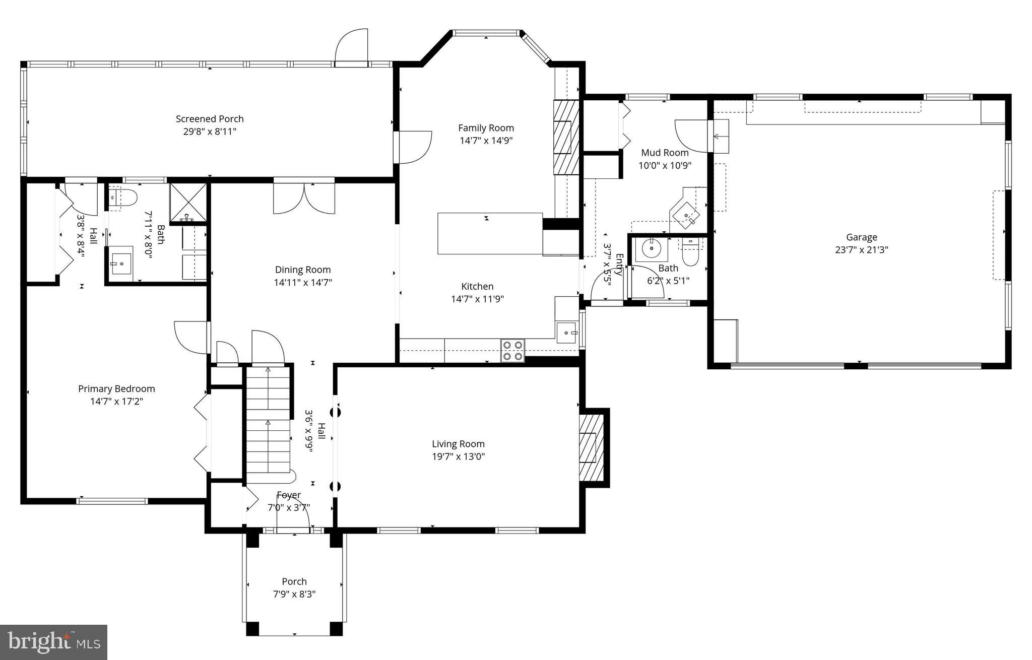 6501 Green Valley Road New Market, MD 21774 - Photo 53 of 55 Main Level Floor Plan