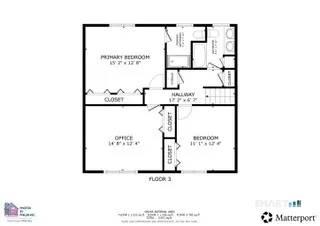 a picture of a book and a bed