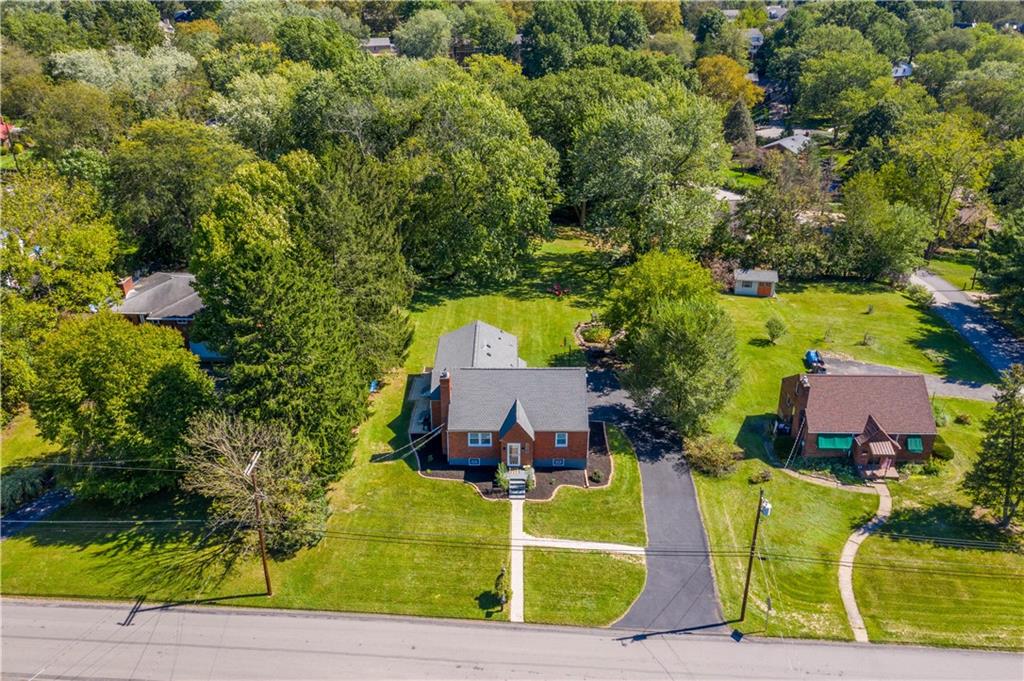 2012 Mohawk Road Pittsburgh, PA 15241 - Photo 19 of 25 an aerial view of a house with a yard basket ball court and outdoor seating
