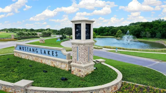 a view of a back yard with a garden