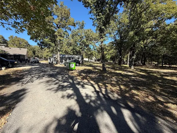 a view of street with trees