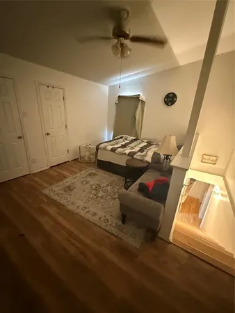 a bathroom with a sink toilet and vanity