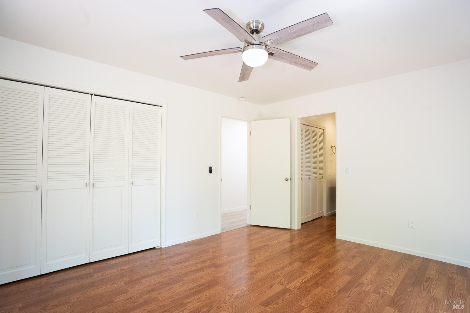 120 Cold Springs Road Angwin, CA 94508 - Photo 18 of 25 a view of an empty room with wooden floor