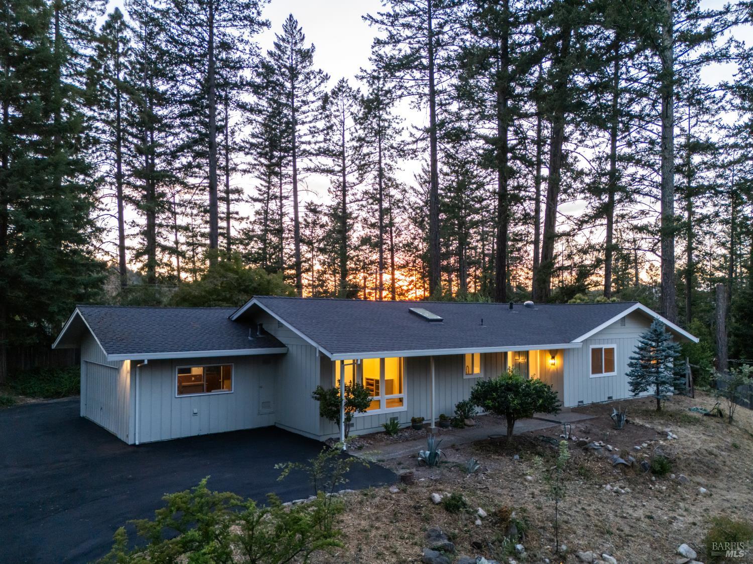 120 Cold Springs Road Angwin, CA 94508 - Photo 23 of 23 a view of house with yard and a tree