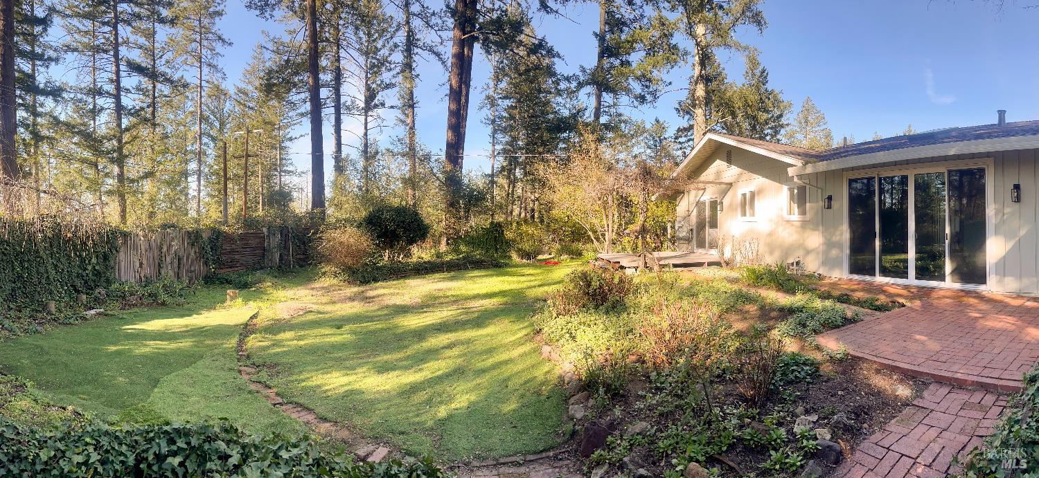 120 Cold Springs Road Angwin, CA 94508 - Photo 24 of 25 a backyard of a house