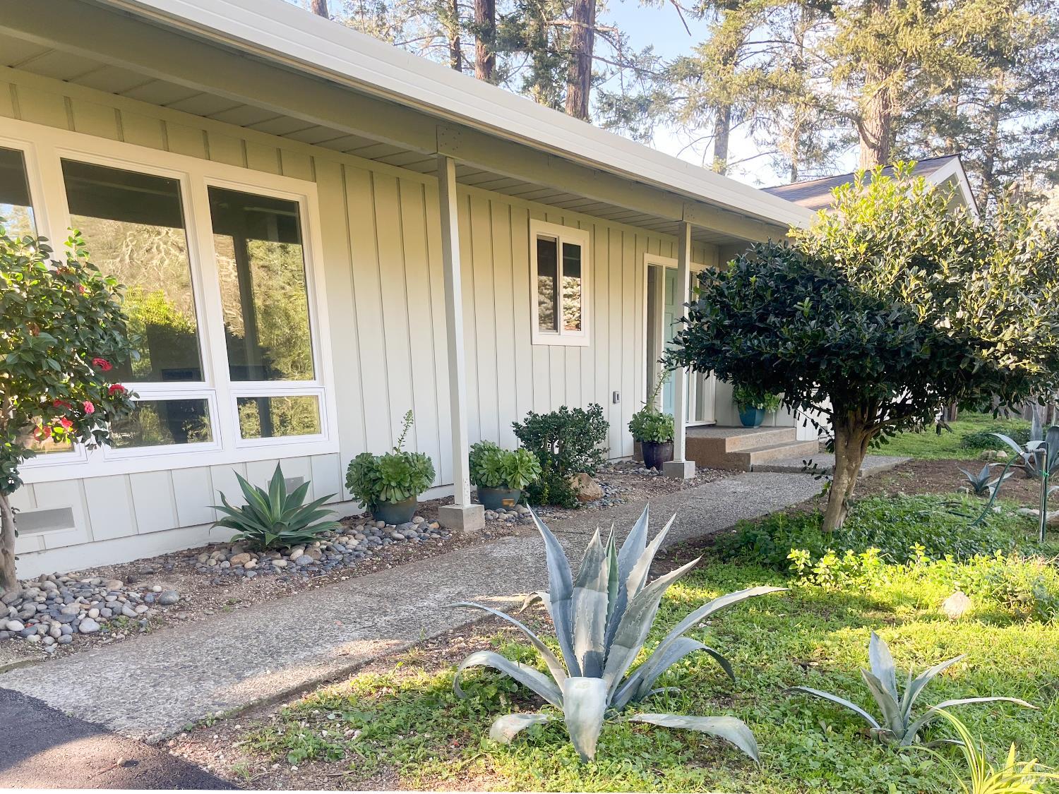 120 Cold Springs Road Angwin, CA 94508 - Photo 4 of 25 a front view of a house with garden