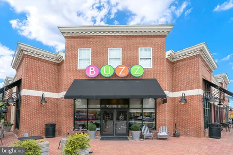 a front view of a building