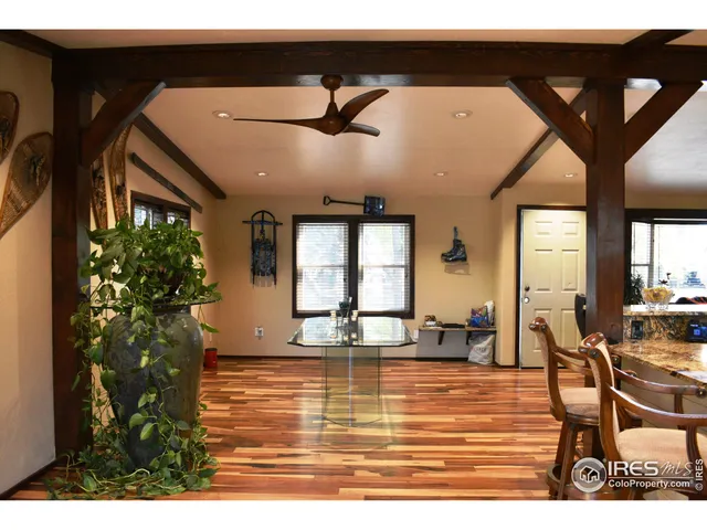 a kitchen with a stove and a microwave