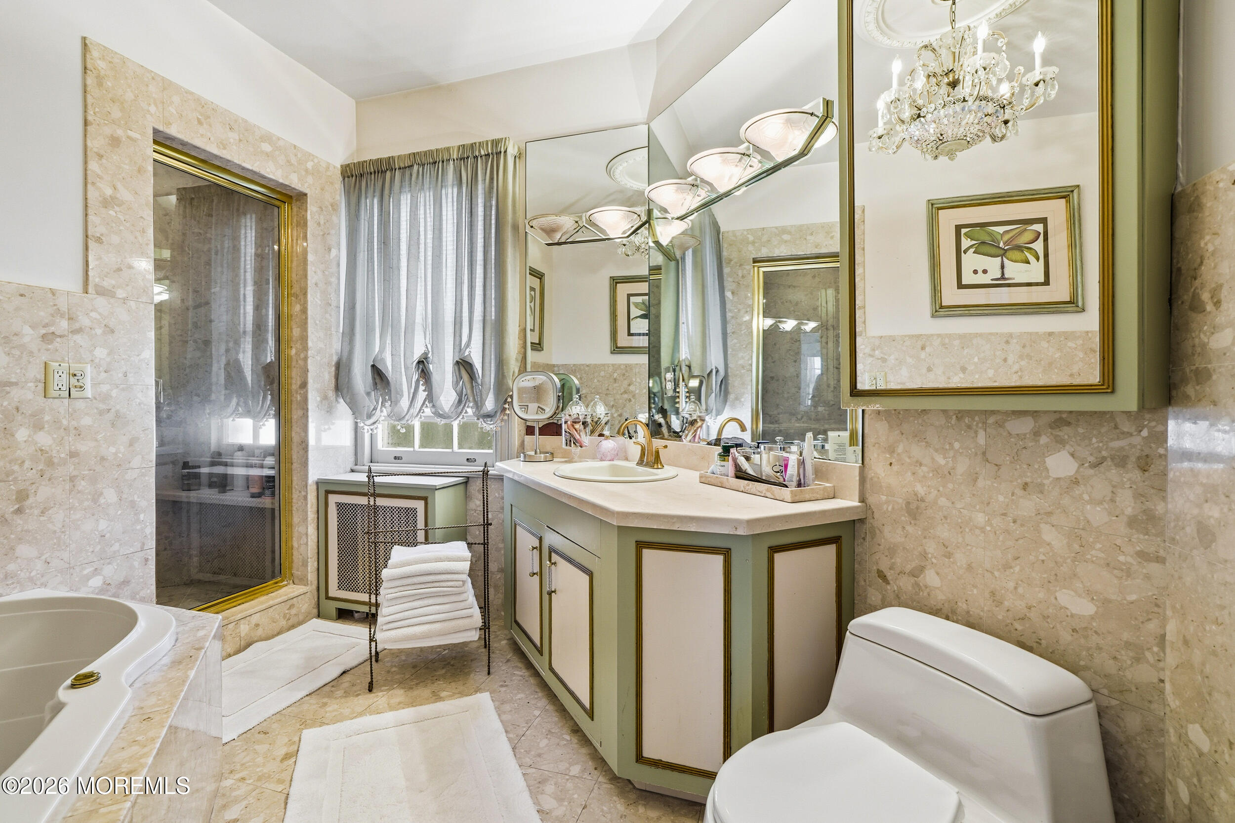 3 Elberon Square Long Branch, NJ 07740 - Photo 19 of 22 a bathroom with a sink toilet and shower