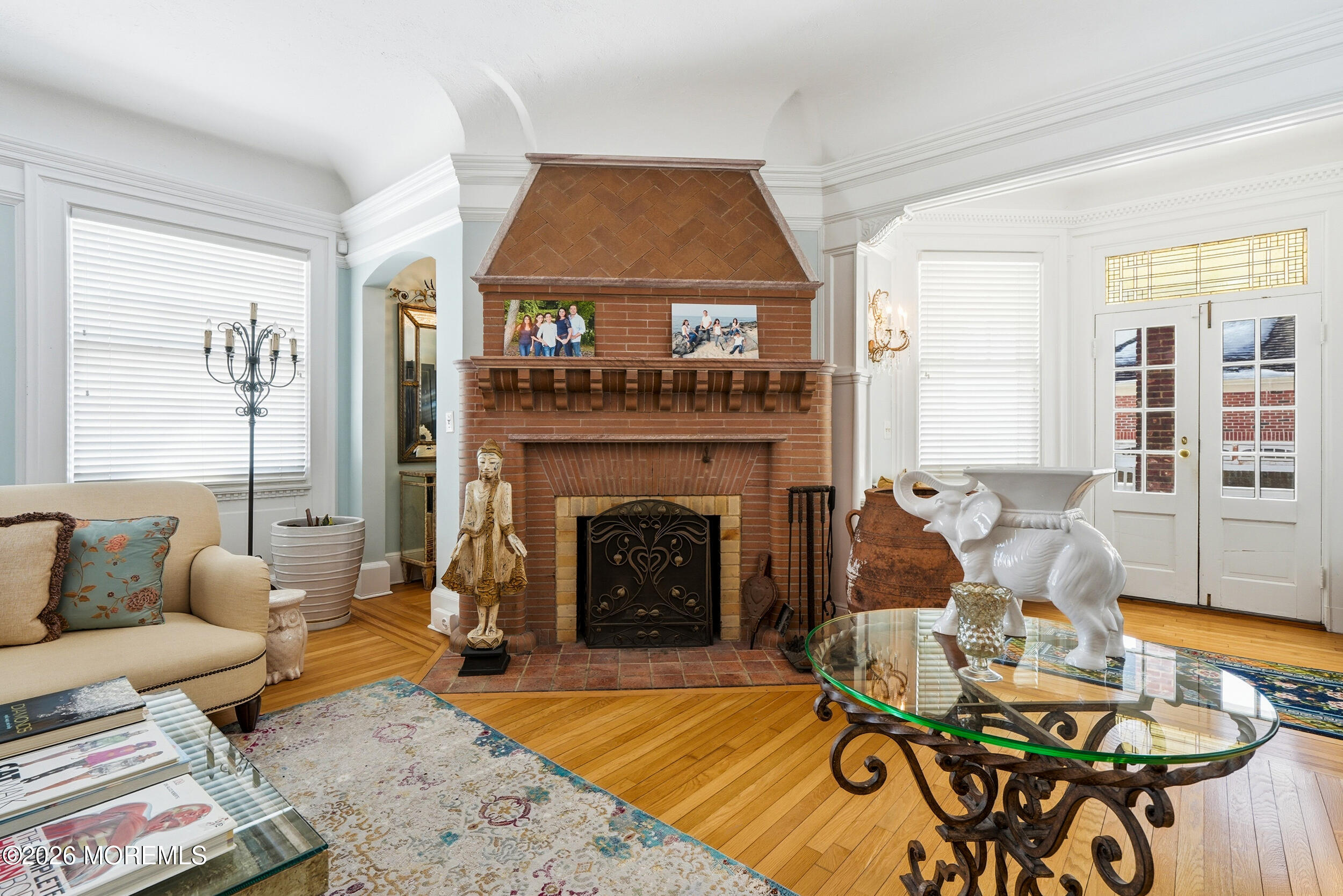 3 Elberon Square Long Branch, NJ 07740 - Photo 7 of 22 a living room with furniture and a fireplace