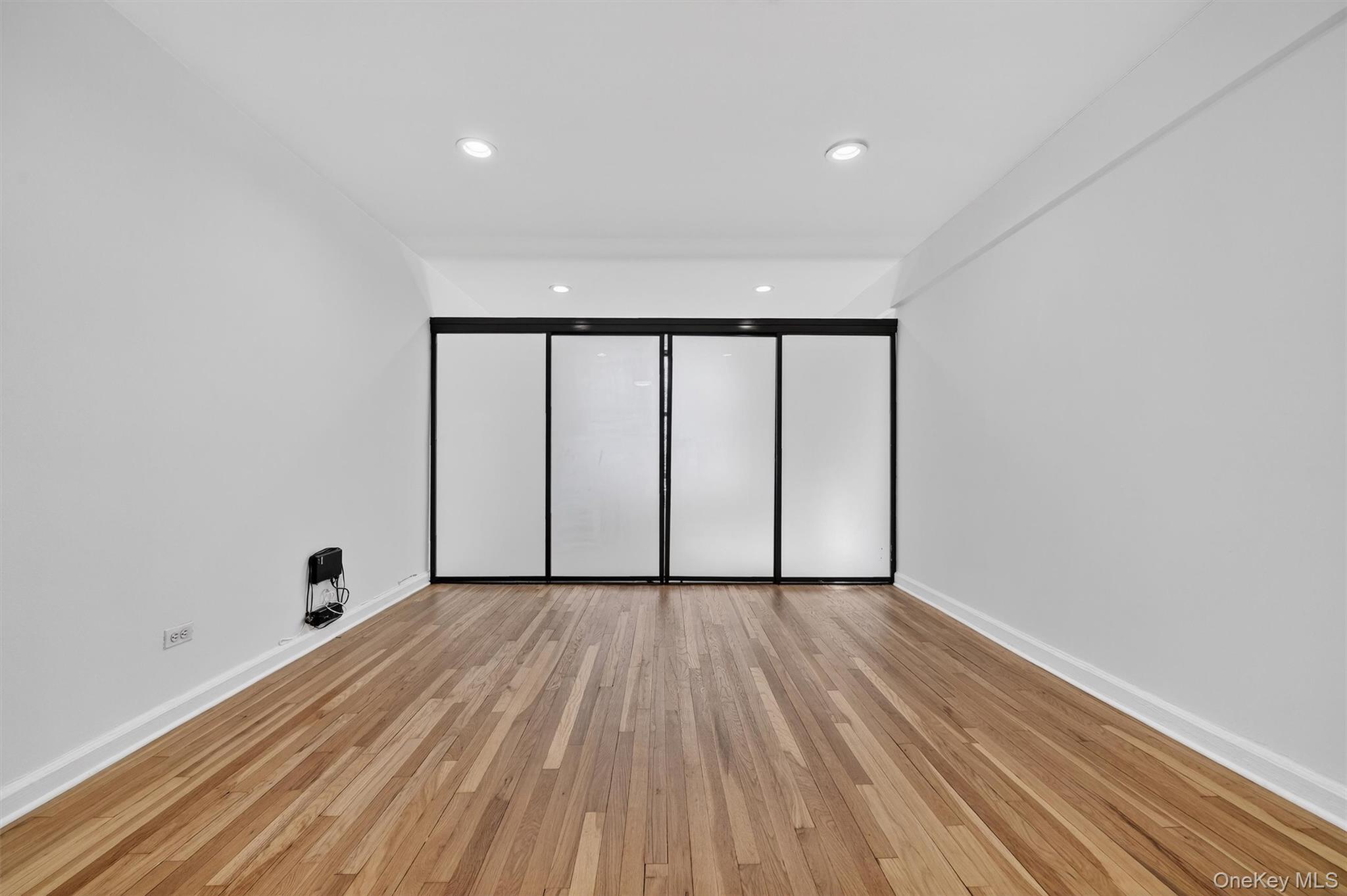5235 Post Road, Unit 5A Bronx, NY 10471 - Photo 14 of 23 Living room with frosted glass dividers