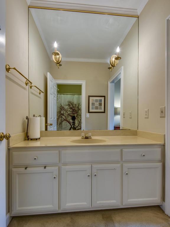 3600 Hobbs Road Nashville, TN 37215 - Photo 17 of 29 a spacious bathroom with a granite countertop sink and a mirror