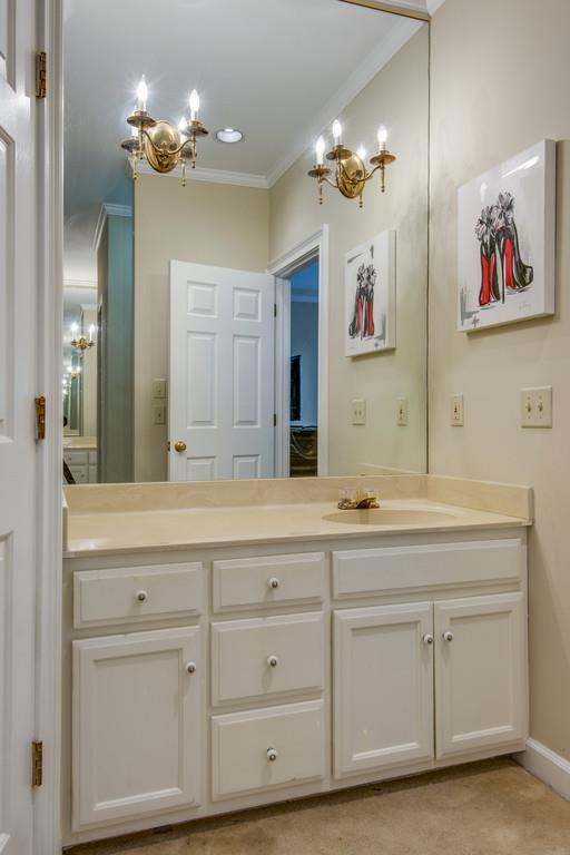 3600 Hobbs Road Nashville, TN 37215 - Photo 19 of 29 a bathroom with a sink vanity and a mirror