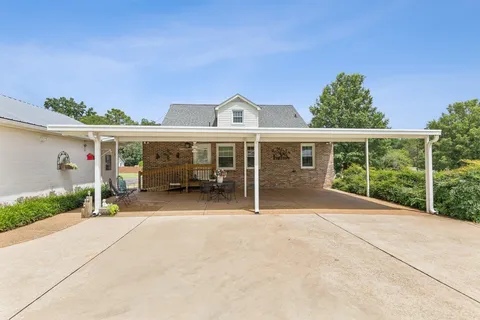 front view of a house with a porch