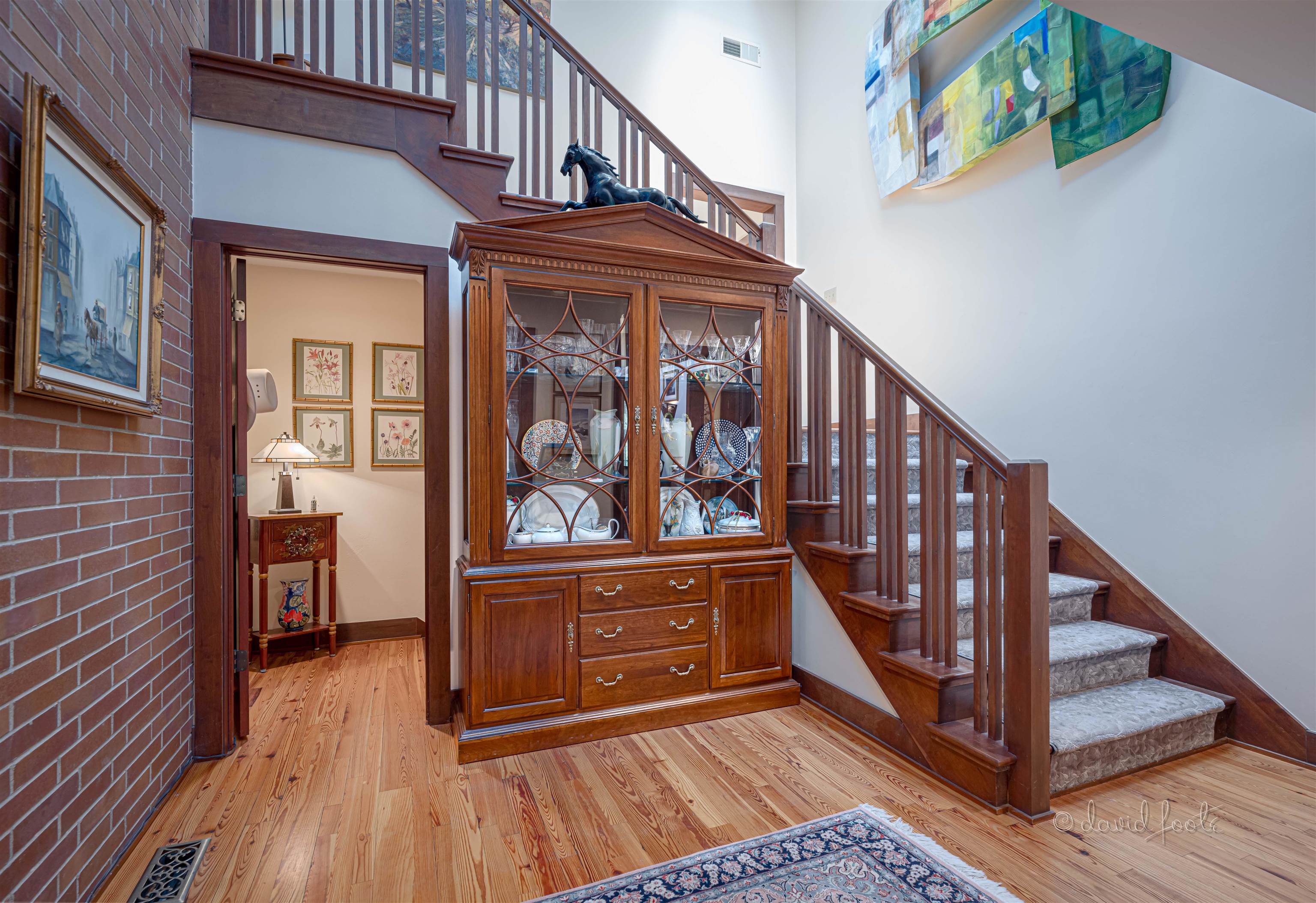 49 High Ridge Run Galena, IL 61036 - Photo 39 of 81 a view of an entryway with wooden floor and stairs