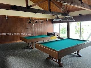 11545 Southwest 109th Road, Unit 25W Miami, FL 33176 - Photo 13 of 16 a room with pool tables and windows