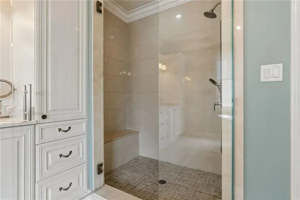 a view of deck with wooden floor and fence