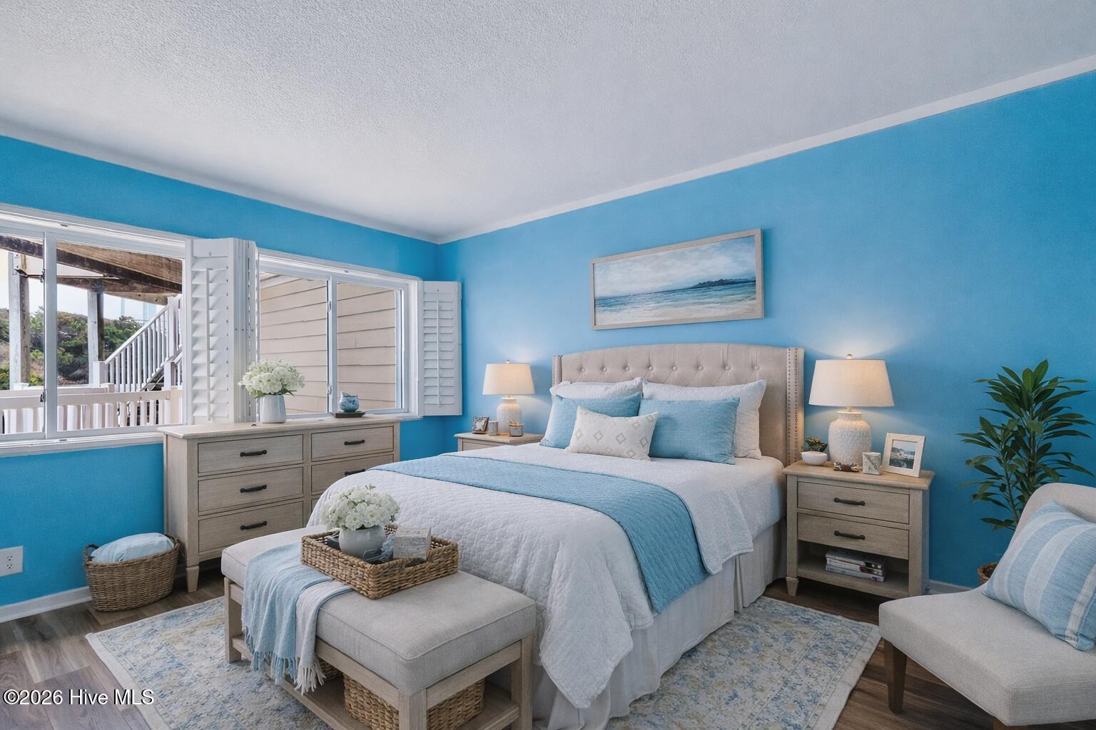 650 Salter Path Road, Unit 103 Pine Knoll Shores, NC 28512 - Photo 15 of 21 AI furnish bedroom 3