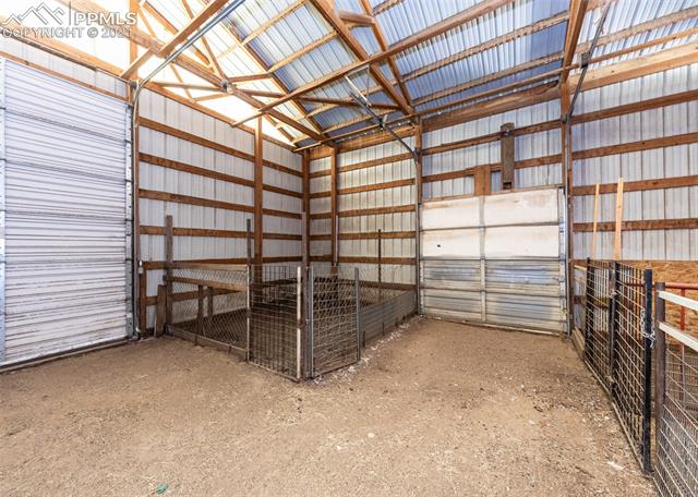 29599 Washington Road Calhan, CO 80808 - Photo 42 of 49 Back of the barn are pens for livestock. The sellers' children raised goats for 4H
