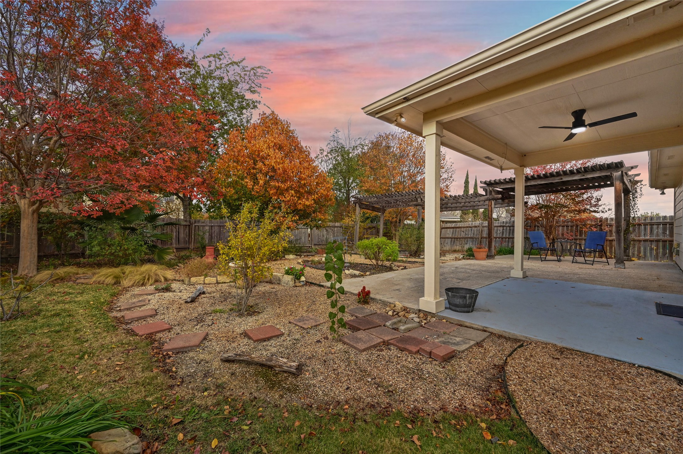 7620 Cayenne Lane Austin, TX 78741 - Photo 2 of 27 a view of a backyard with sitting area