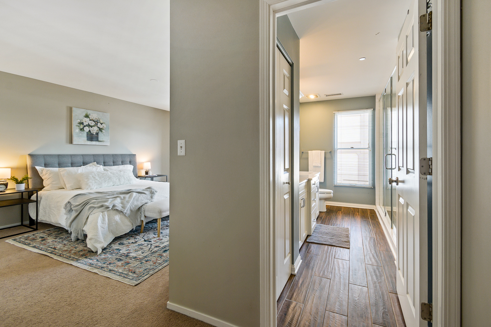 51 West 15th Street, Unit K2 Chicago, IL 60605 - Photo 18 of 28 a view of a bedroom from a hallway