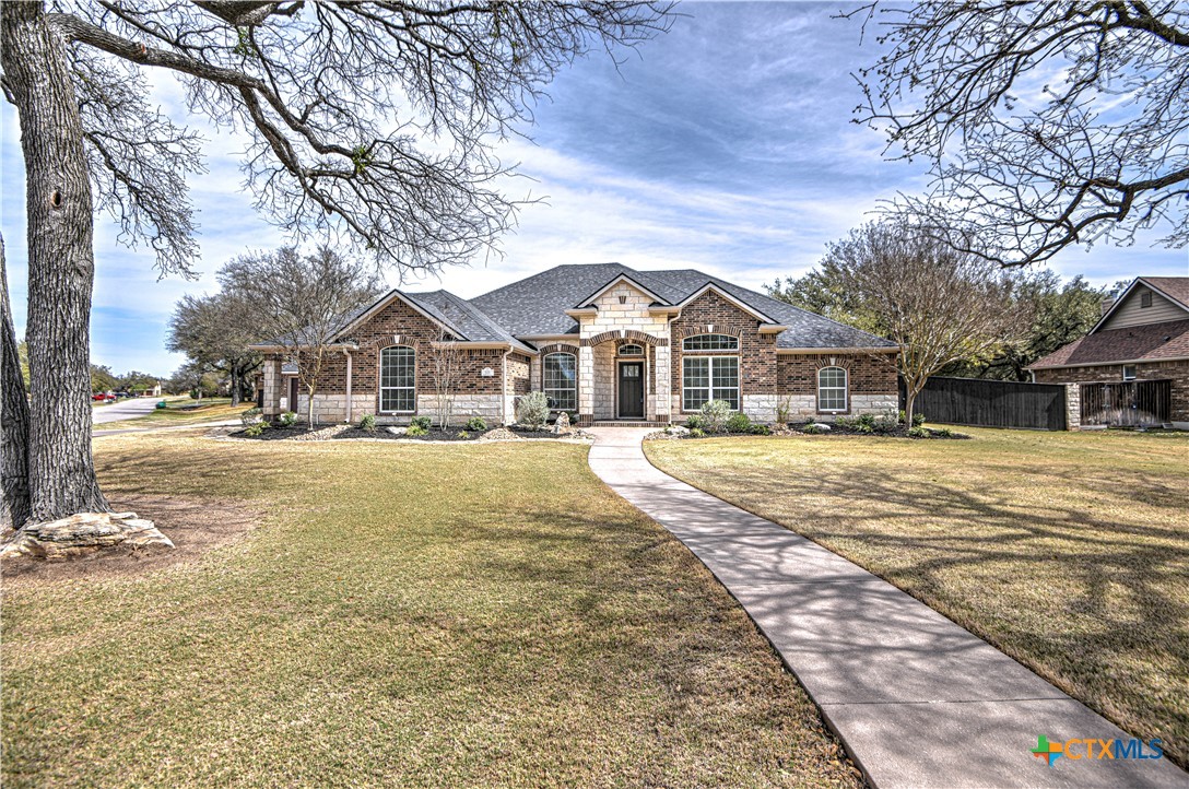 121 Capstone Street Belton, TX 76513 - Photo 1 of 1 a front view of a house with a yard