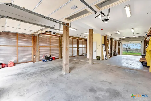 a view of a lake with a building in the background