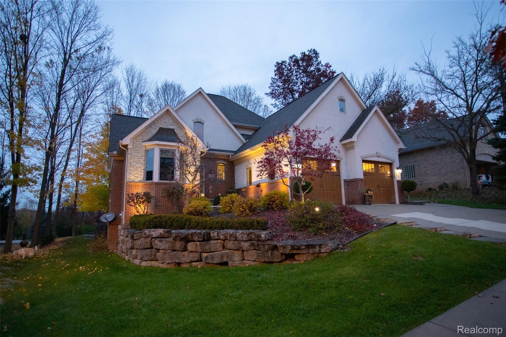 543 Bloomer Ridge Drive Rochester, MI 48307 - Photo 56 of 60 Beautiful Designer Night Lighting