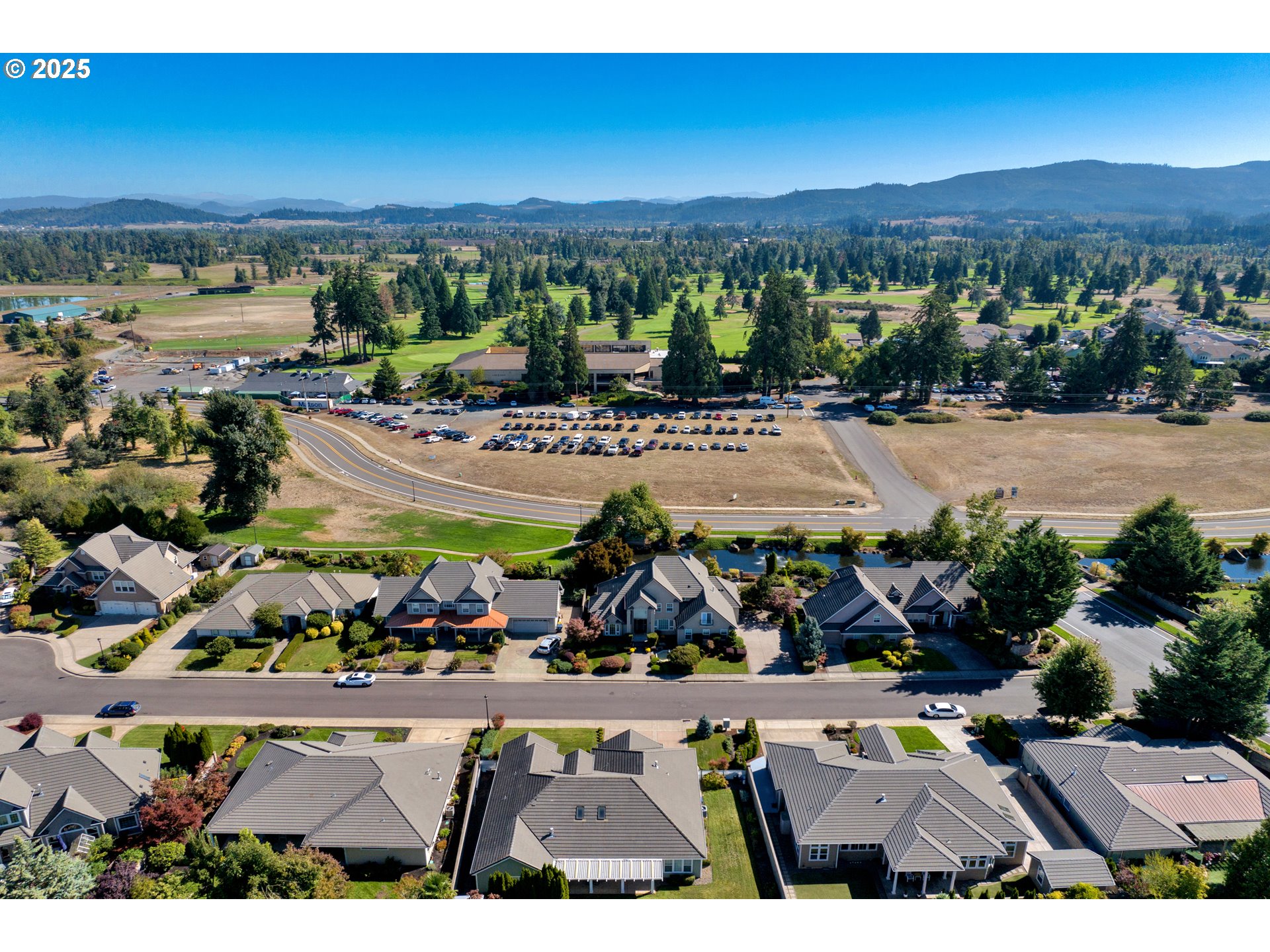 685 St Andrews Loop Creswell, OR 97426 - Photo 47 of 47 an aerial view of a city