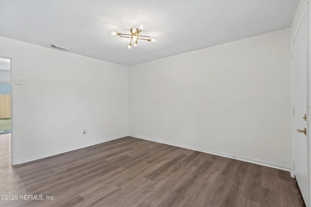 wooden floor in an empty room
