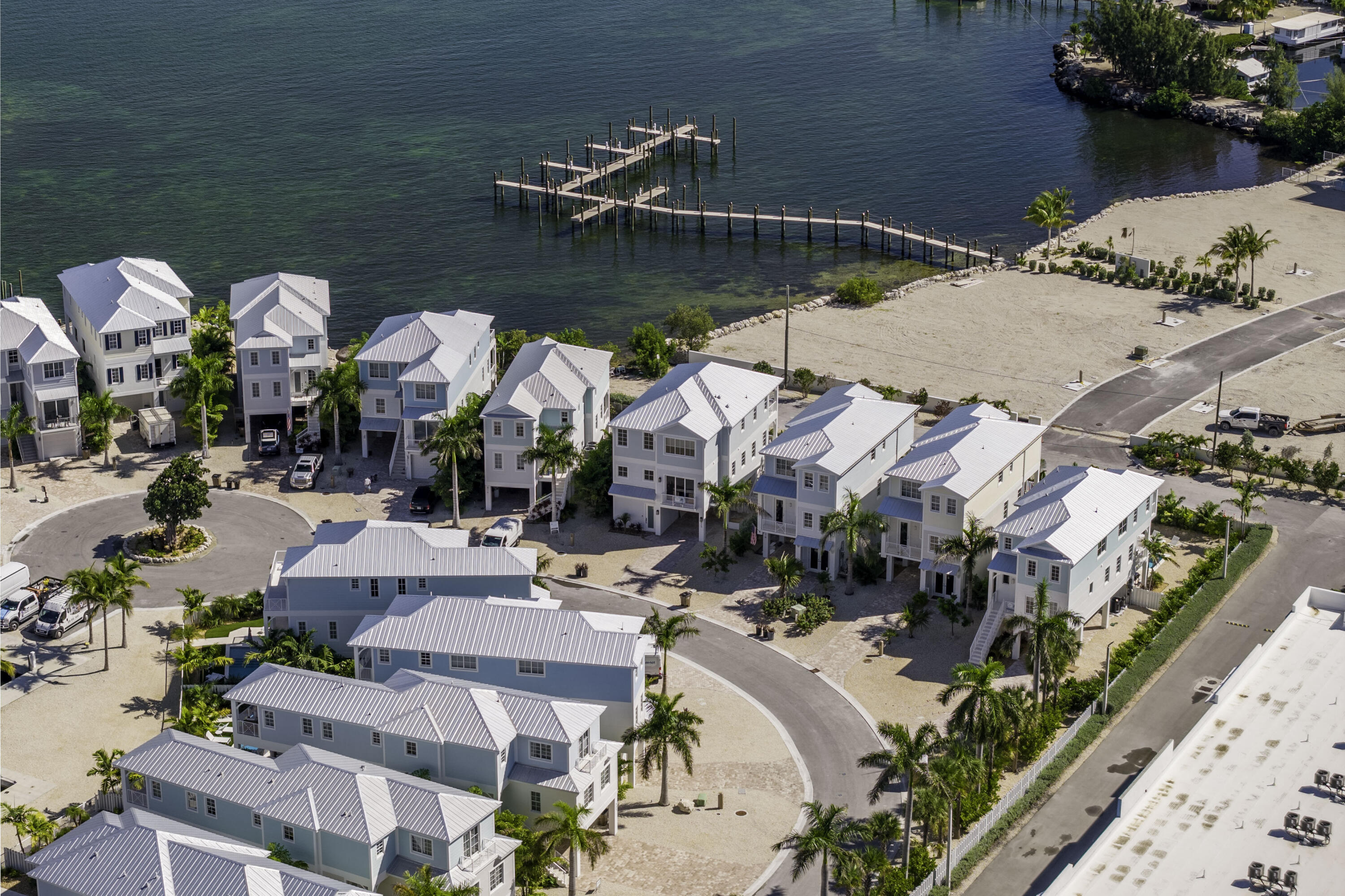 815 39th Street Marathon, FL 33050 - Photo 3 of 24 a view of houses with outdoor space and lake view