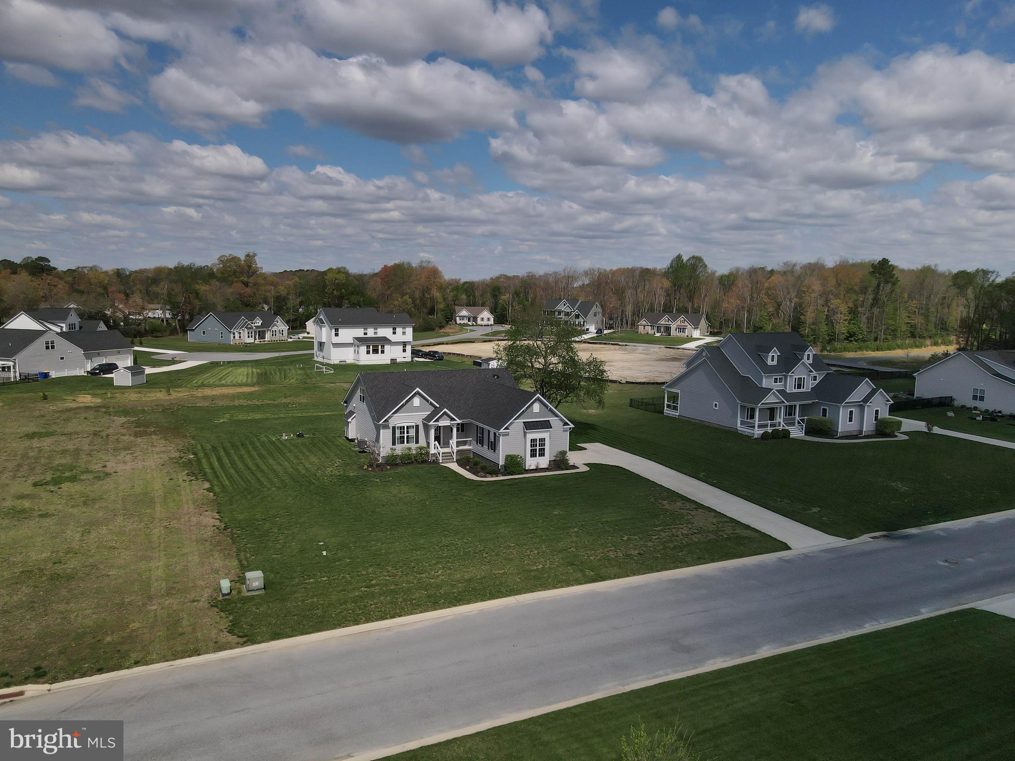24019 Ingrams Drive Millsboro, DE 19966 - Photo 40 of 49 a view of a lake with houses in the back