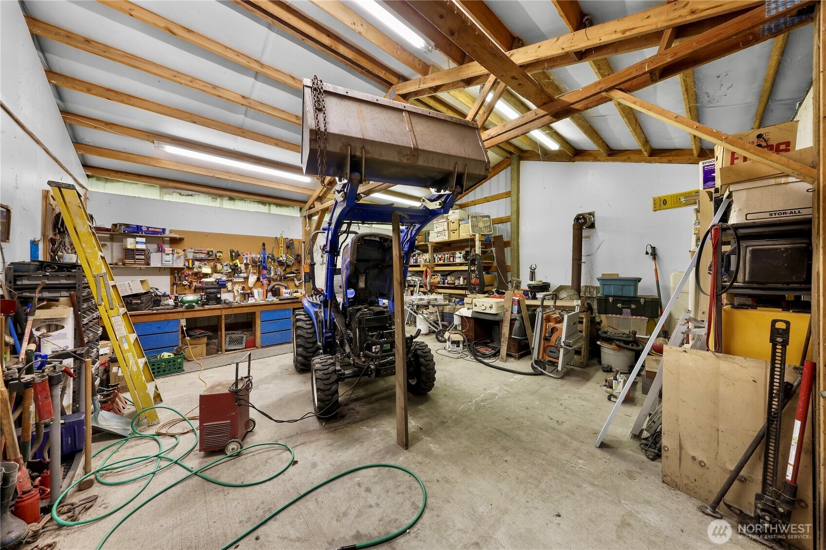 7928 Portal Way Custer, WA 98240 - Photo 27 of 39 a view of a room with gym equipment