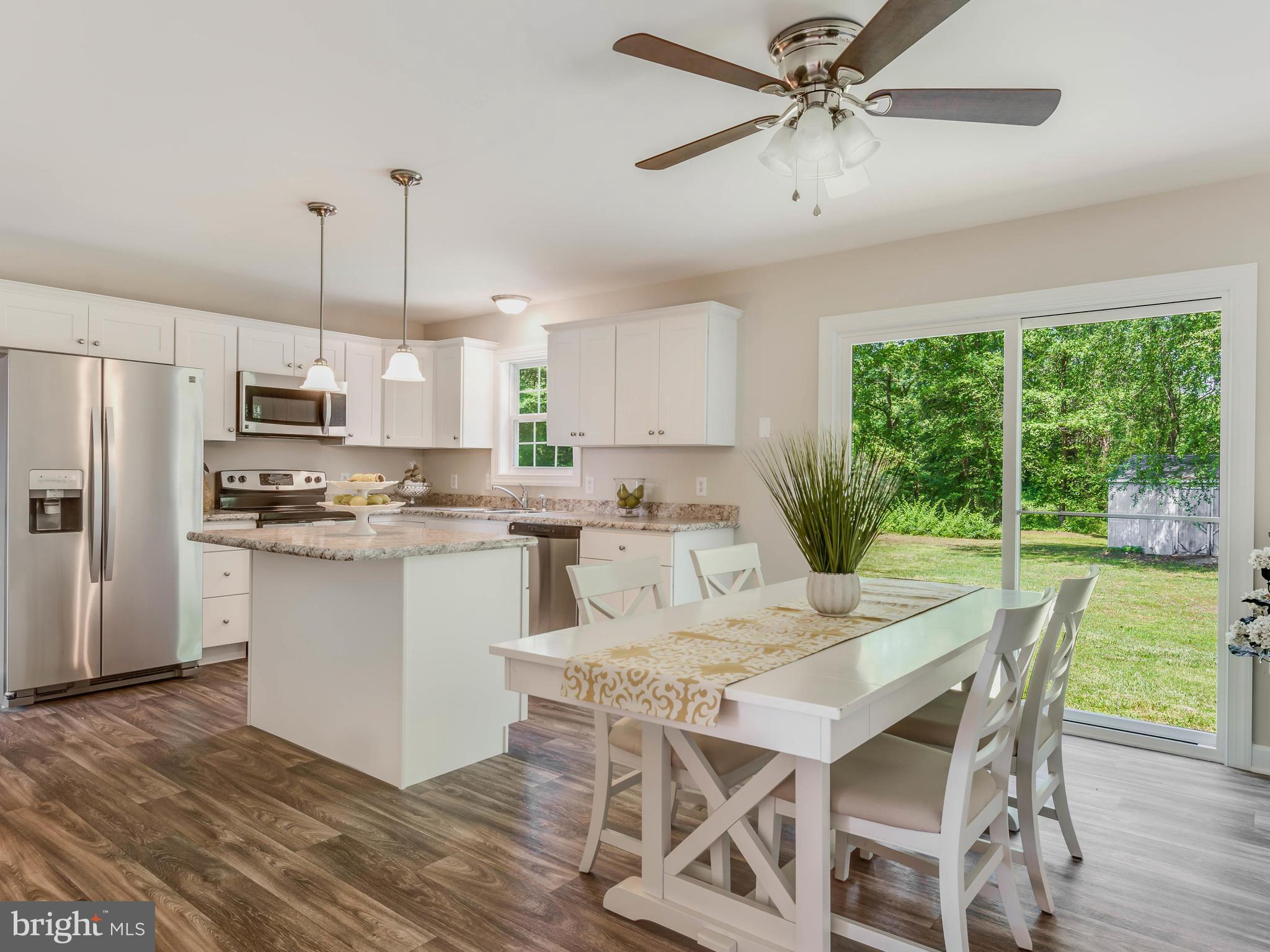 14892 Cherry Lane Ridgely, MD 21660 - Photo 3 of 24 Beautiful Bright Kitchen w/ Island