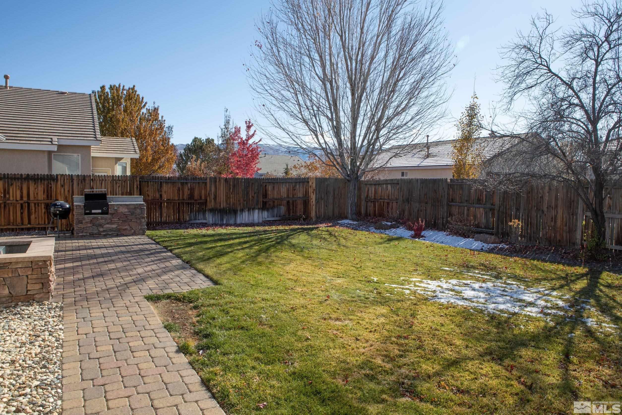 1754 River Gorge Drive Reno, NV 89521 - Photo 16 of 18 a swimming pool with outdoor seating and yard
