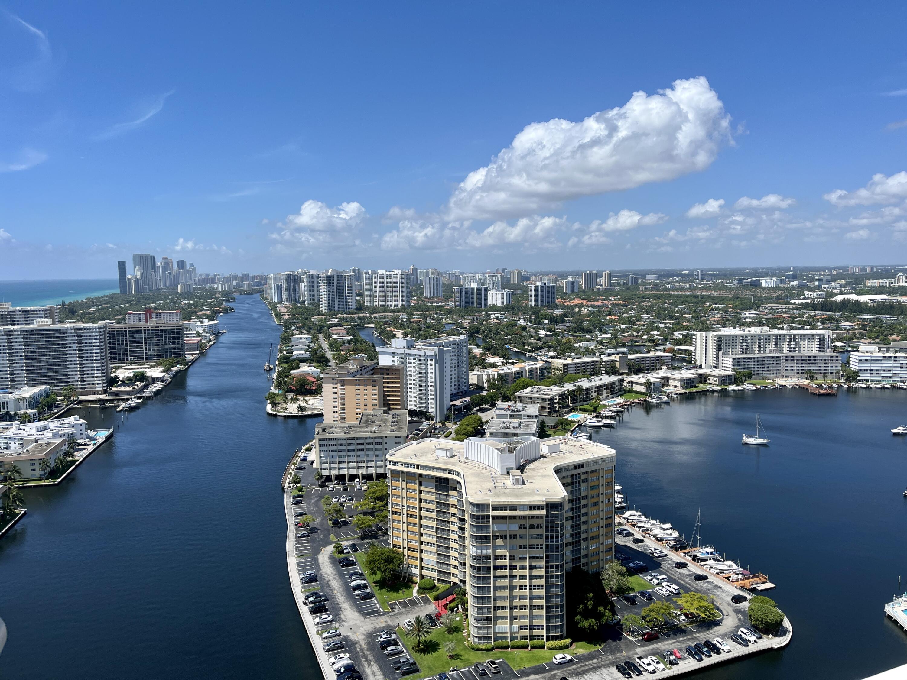 2602 East Hallandale Beach Boulevard, Unit R308 Hallandale Beach, FL 33009 - Photo 37 of 74 37. Views from the rooftop pool 01
