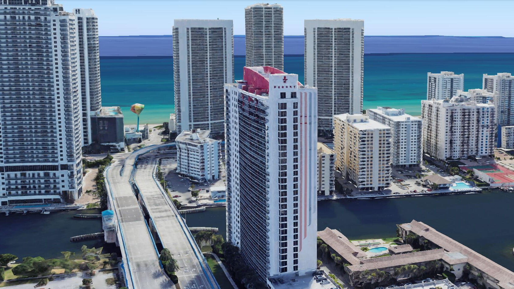 2602 East Hallandale Beach Boulevard, Unit R308 Hallandale Beach, FL 33009 - Photo 71 of 74 71. Building. Google Earth 05