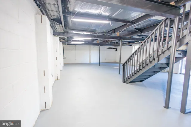 a view of water heater room