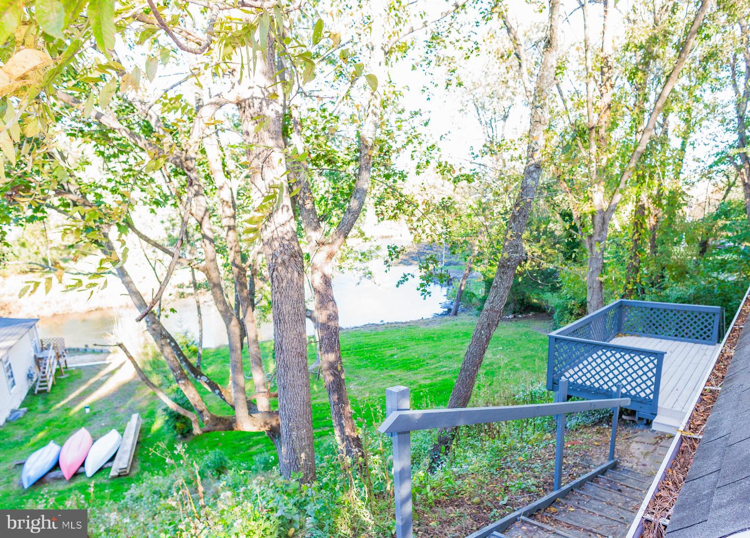 85 Hickory Avenue Mantua, NJ 08051 - Photo 20 of 28 a view of a garden with plants and large trees